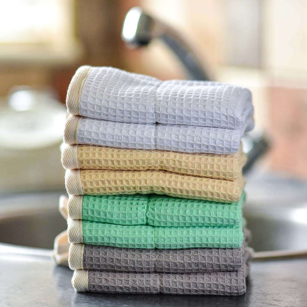 Kitchen Dish Cloths • All-Purpose Natural Cleaning Cloth